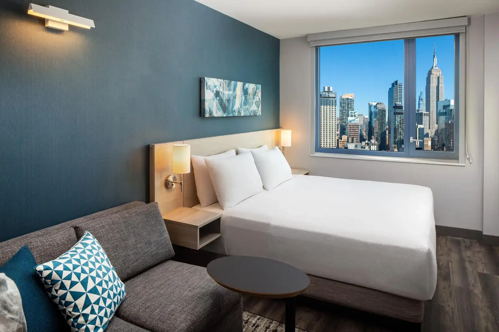 Hyatt Place New York  Chelsea, New York, NY photography by Greg Ceo Image editing by Valentin Sivyakov